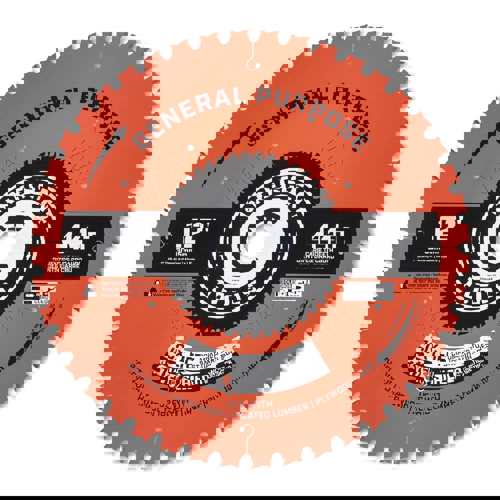 Wet & Dry Cut Saw Blade: 12